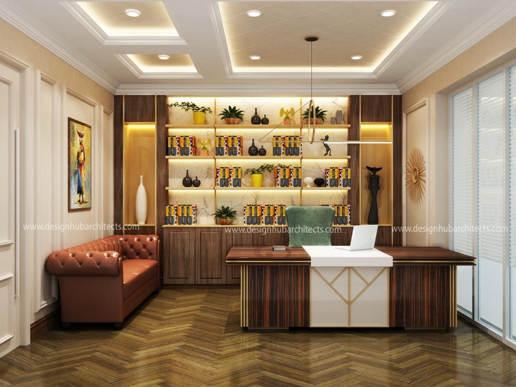 Decor Ideas For Home Office, Design Hub Architects, Architect in Mohali, Architect in Chandigarh, Interior Designer in Chandigarh, Interior Designer in Mohali